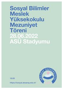 SBMYO 2021-2022 Mezuniyet Töreni