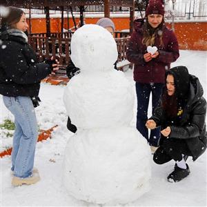 Öğrencilerimizin Kar Keyfi