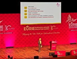 Öğretim Üyemiz Dr. Elif Hasret KUMCU EURIE 2025 Zirvesine Katıldı