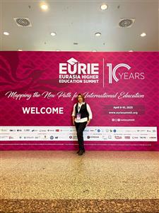 Öğretim Üyemiz Dr. Elif Hasret KUMCU EURIE 2025 Zirvesine Katıldı