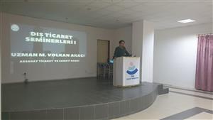 Dış Ticaret Seminerleri I 2021