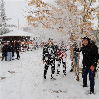 Öğrencilerimizin Kar Keyfi